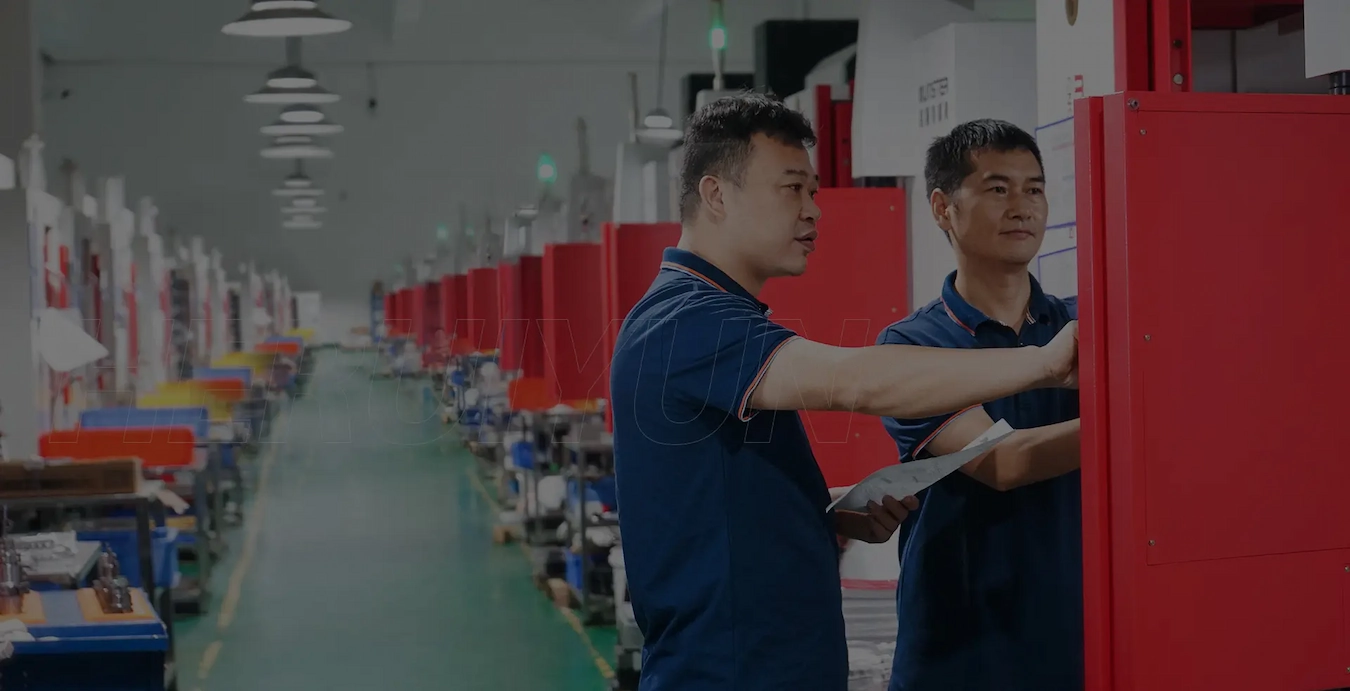 Factory production workshop scene