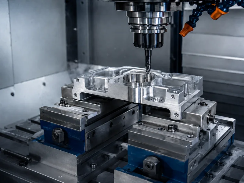 CNC milling service — precision milled metal parts